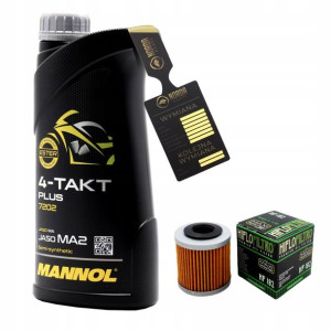 Olej Mannol 7202 Plus 4T 10w40 1L HF182 HIFLO