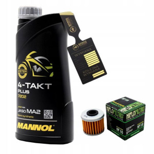 Olej Mannol 7202 Plus 4T 10w40 1L HF110 HIFLO