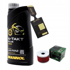 Olej Mannol 7202 Plus 4T 10w40 1L HF137 HIFLO