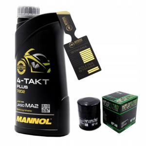 Olej Mannol 7202 Plus 4T 10w40 1L HF148 HIFLO