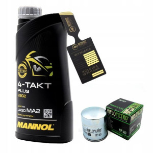 Olej Mannol 7202 Plus 4T 10w40 1L HF163 HIFLO