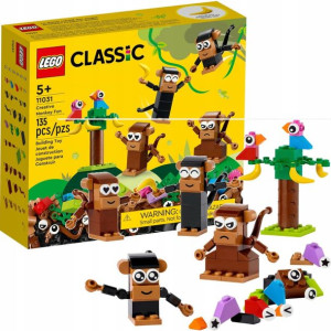 LEGO Classic 11031 Kreatywna małpia zabawa