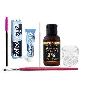 Zestaw Henna REFECTOCIL 2,1 Utleniacz Kieliszek Pędzel