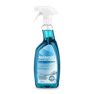BARBICIDE spray do dezynfekcji 1000ml Nowy dezynfekcja rąk i skóry dezynfek