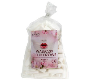 SAIKO Wałeczki z celulozy Separatory 220SZT 130g Nowy inna marka wata celul