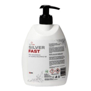 SilverFast płyn do dezynfekcji rąk 500 ml z pompką Nowy dezynfekcja rąk i s