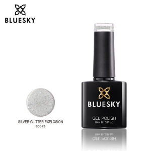 Bluesky Gel Polish 80573 SILVER GLITTER EXPLOSION 10ml 10ml