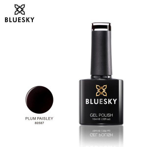 Bluesky Gel Polish 80587 PLUM PAISLEY 10ml