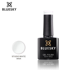 Bluesky Gel Polish 80526 STUDIO WHITE 10ml BIAŁY