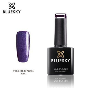 Bluesky Gel Polish 80543 VIOLETTE SPARKLE 10ml