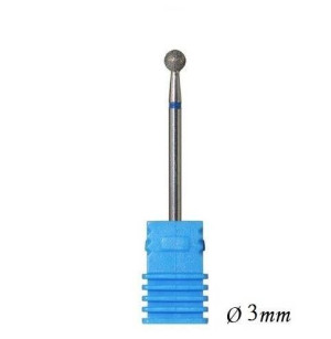 Frez diamentowy kulka 3,0mm idealny do skórek