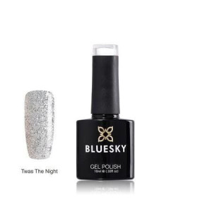 Bluesky  Gel Polish Twas The Night BROKATOWY