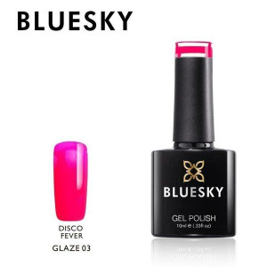 Lakier hybrydowy GLAZE03 Disco fever Glass 10ml