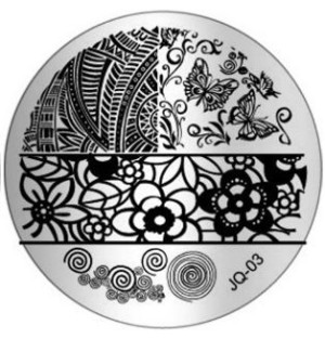 Belcore Glam Plates Blaszki Do Stempli - Jq 03
