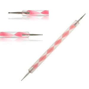 Sonda dwustronna do zdobień różowa Nowy BABSKIEFANABERIE sonda do zdobień 0