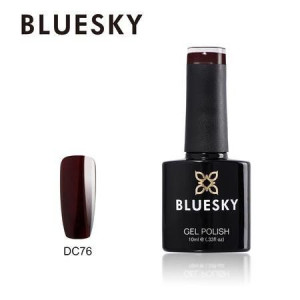 Lakier hybrydowy Bluesky DC 76 DARK COFFEE 10ml BRĄZOWY