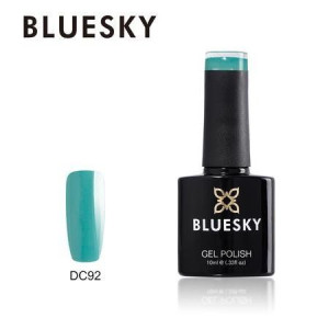 Lakier hybrydowy Bluesky DC 92 LOVELY GREEN 10ml PASTELOWY