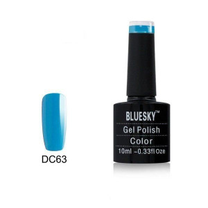 Lakier hybrydowy Bluesky DC 63 BLUE DANUBE 10ml 10ml