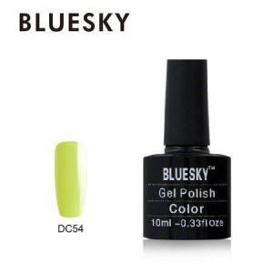 Lakier hybrydowy Bluesky DC 54 FLUORESCENT YELLOW 10ml