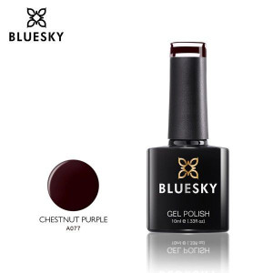 Bluesky Lakier Hybrydowy A77 CHESTNUT PURPLE 10ml FIOLETOWY 10ml