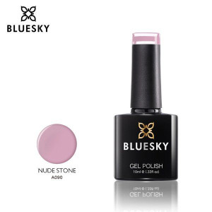 Bluesky Lakier Hybrydowy A90 NUDE STONE 10ml 10ml NUDE PASTELOWY FIOLETOWY