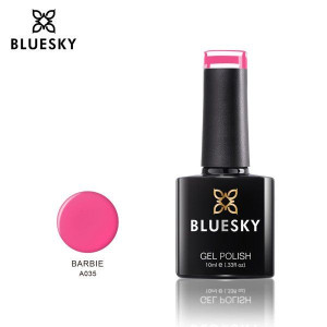 Bluesky Lakier Hybrydowy A35 BARBIE 10ml 10ml RÓŻOWY PASTELOWY