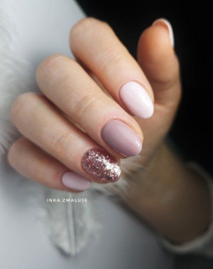 Bluesky Lakier Hybrydowy A44 MUSK PINK 10ml 10ml NUDE PASTELOWY RÓŻOWY BRĄZ