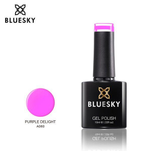 Bluesky Lakier Hybrydowy A60 PURPLE DELIGHT 10ml 10ml RÓŻOWY FIOLETOWY