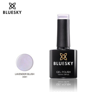 Bluesky Lakier Hybrydowy A61 LAVENDER BLUSH 10ml 10ml PERŁOWY BROKATOWY SZA