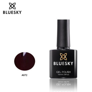Bluesky Lakier Hybrydowy A72 Dark 10 ml Maroon Purple  10ml FIOLETOWY