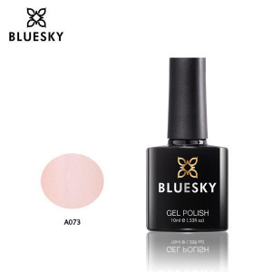 Bluesky Lakier Hybrydowy A73  Sheer Pink Violet 10ml 10ml RÓŻOWY BROKATOWY