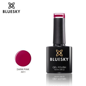 Bluesky Lakier Hybrydowy A11 DARK PINK 10ml 10ml RÓŻOWY BROKATOWY