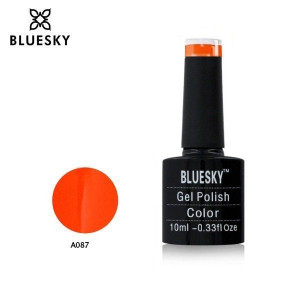 Bluesky Lakier Hybrydowy A87 AUTUMN ORANGE SUNSET 10ml POMARAŃCZOWY