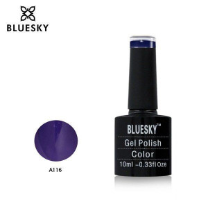 Bluesky Lakier Hybrydowy A116  Dark Blue Purple 10ml FIOLETOWY