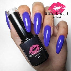 054 Smartnail Lakier hybrydowy Cobalt 6ml 6g NIEBIESKI FIOLETOWY