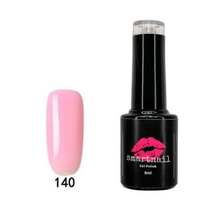 140 Smartnail Lakier hybrydowy French Pink 6ml 6g RÓŻOWY PÓŁTRANSPARENTNY F