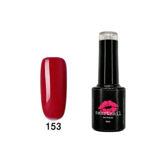 153 Smartnail lakier hybrydowy Maroon 6ml 6g CZERWONY