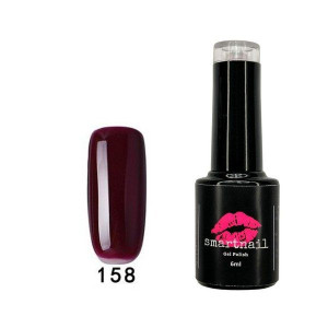 158 Smartnail Lakier hybrydowy Burgundy 6ml 6g CZERWONY Odcienie czerwieni