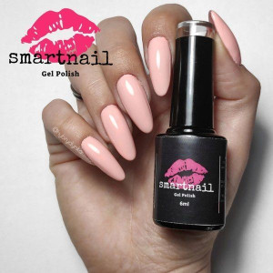 182 Smartnail Lakier hybrydowy Salmon Pink 6 ml 6g NUDE PASTELOWY POMARAŃCZ