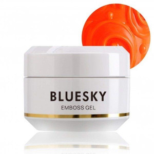 04. Żel do zdobień strukturalnych Pomarańczowy Orange 8g BLUESKY Carving Em