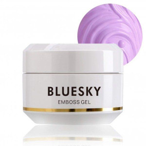 09. Żel do zdobień strukturalnych jasny fiolet LIGHT PURPLE 8 g BLUESKY Car
