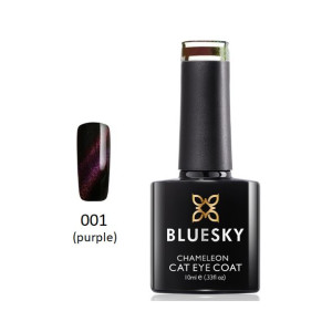Lakier hybrydowy Bluesky CAT EYE CHAMELEON COAT - 01 PURPLE 10ml FIOLETOWY