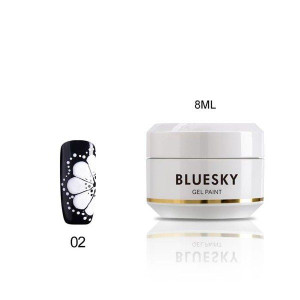 Bluesky Paint Gel 8ml - Biały Dk 02 Biały 8g