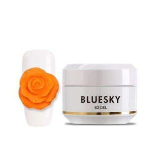 04. Plastelina do zdobień 4d Bluesky 4D Gel 8g pomarańczowa 8g POMARAŃCZOWY