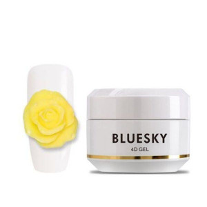 03. Plastelina do zdobień 4d Bluesky 4D Gel 8g żółta 8g ŻÓŁTY