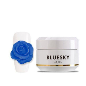 05. Plastelina do zdobień 4d Bluesky 4D Gel 8g niebieska 8g NIEBIESKI