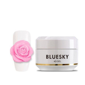 07. Plastelina do zdobień 4d Bluesky 4D Gel 8g różowa 8g RÓŻOWY
