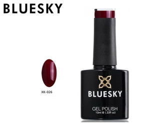 Lakier hybrydowy Bluesky XK 26 10ml 10ml CZERWONY PERŁOWY