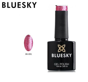 Lakier hybrydowy Bluesky XK 31 10ml 10ml RÓŻOWY BROKATOWY