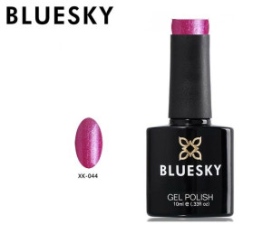 Lakier hybrydowy Bluesky XK 44 10ml 10ml RÓŻOWY BROKATOWY